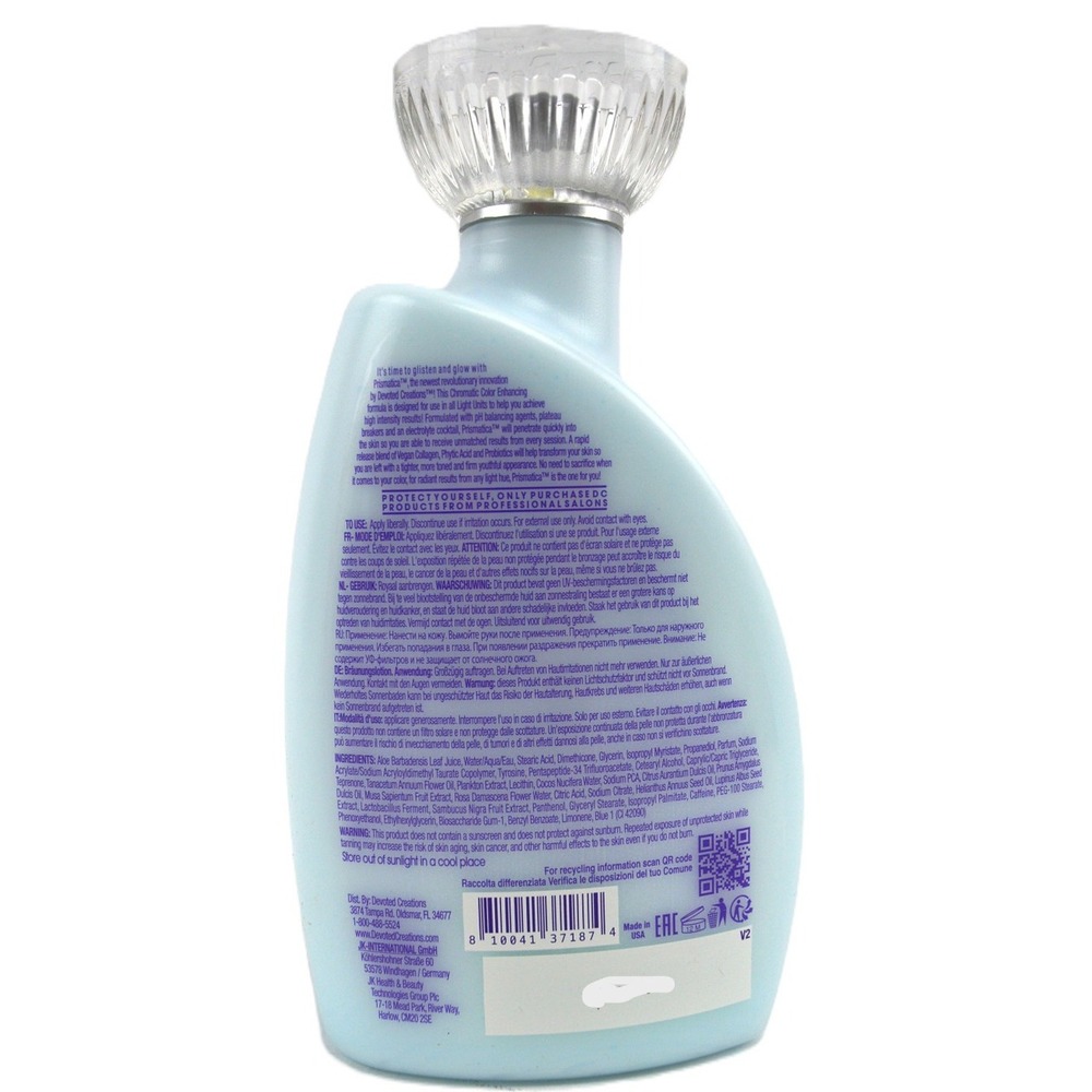 Devoted Creations Prismatic Dark Tanning Lotion Bronzer pH Balancing 13.5 oz - Picture 2 of 4